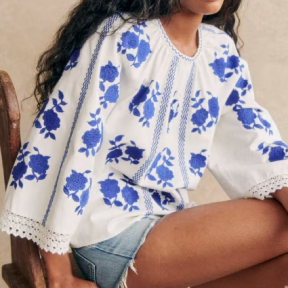 Sezane RINA BLOUSE - Picture 6 of 7